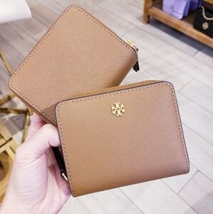 NEW!!! TORYBURCH EMERSON MINI WALLET (MOOSE)